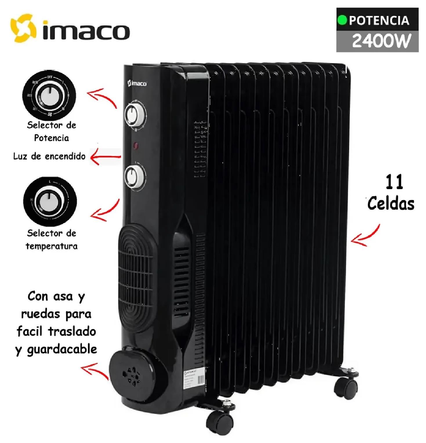 TERMO RADIADOR IMACO OFR11NK DE 11 CELDAS